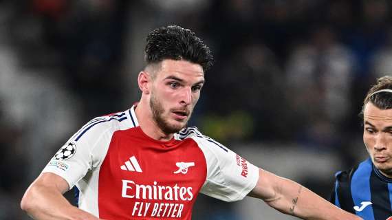 Arsenal, Rice: "Doppia parata incredibile di Raya, l'incontro è stato equilibrato"