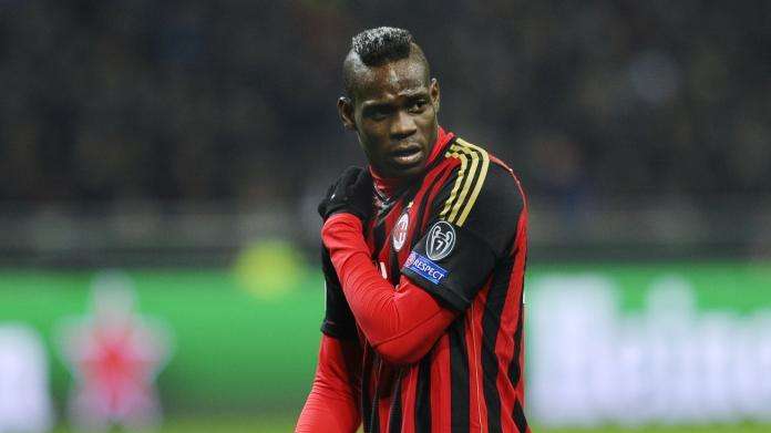 Milan, contusione alla spalla per Balotelli