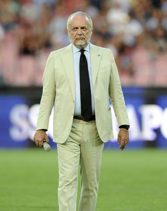 Napoli, De Laurentiis: "L'avversaria è la Juve. Barba mi piace. Maksimovic? Mi stancai..."
