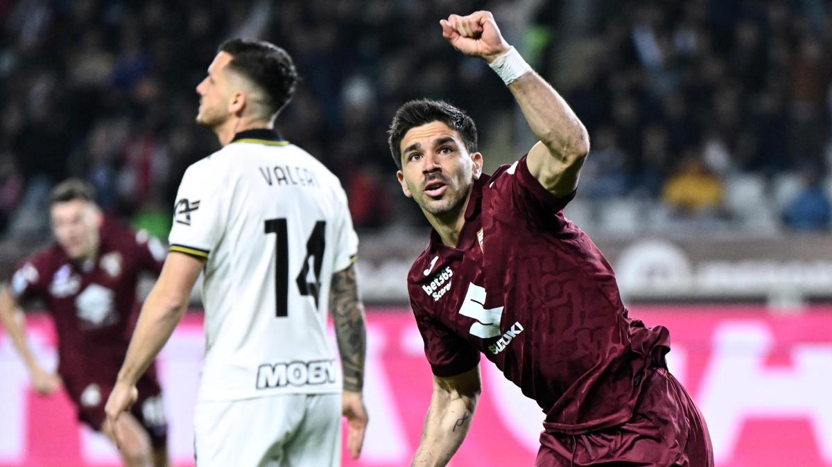 Serie 29^ giornata, il Torino vince l'anticipo segnando 4 gol al Parma