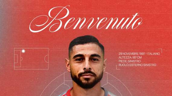 Giuseppe Pezzella è un nuovo giocatore della Cremonese.  