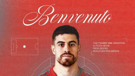 Alla vigilia di Milan-Cremonese, la Cremo  annuncia l’acquisto di  Martin Payero. 