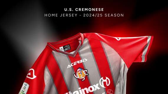 Cremonese, presentato il nuovo Home Kit della prossima stagione