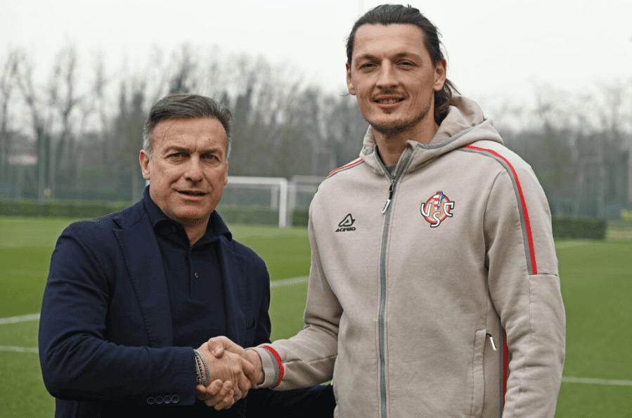 Djuric si ripresenta a Cremona: «Tornare è un’emozione, sono pronto per aiutare la Cremonese»