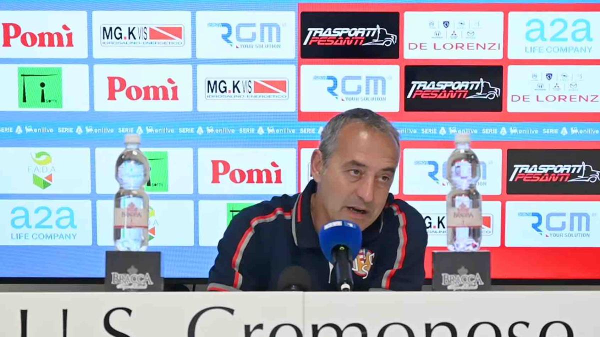 Cremonese-Pisa, Giampaolo: "Partita che vale più di tre punti"