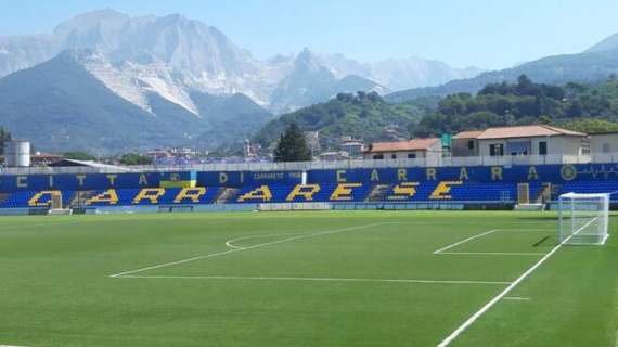 Carrarese: Lo stadio non è a norma…si gioca a Pisa.  