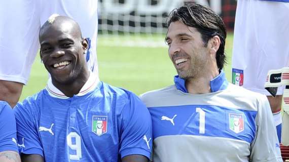 Italia, Buffon: "Vogliamo la semifinale. Balotelli?..."