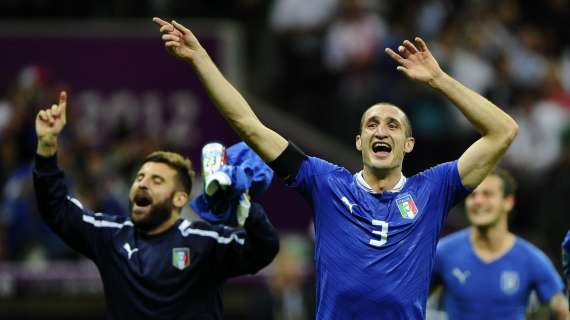 Italia, Chiellini: "Vogliamo farcela!!!"