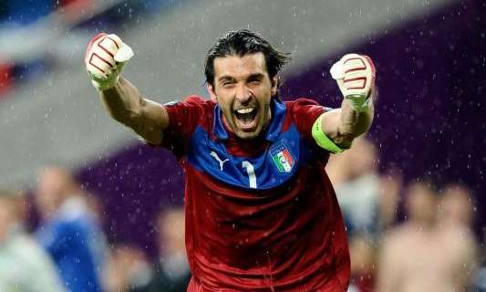 Italia, Buffon: "Rigori? Bilancio positivo, ma meglio evitarli"