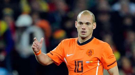 Olanda, Sneijder ha la testa all'Europeo: niente mercato