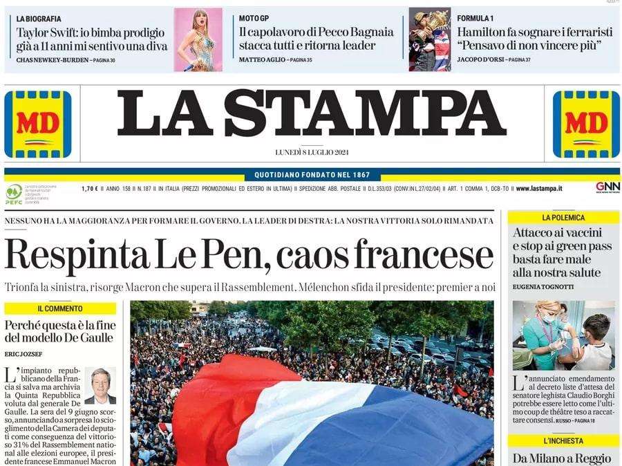 La Stampa - Detestati di successo