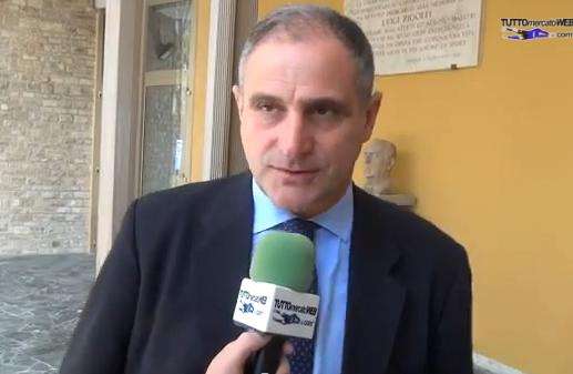 Spalletti abbraccia Nosotti dopo il grave lutto del giornalista