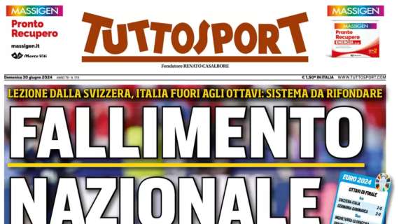 Tuttosport - Fallimento Nazionale