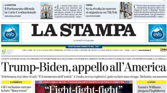 La Stampa - Yamal e Williams piegano l’Inghilterra, la Spagna di nuovo sul tetto d’Europa