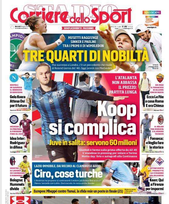 Corsport - Europeo: Mbappé contro Yamal, la sfida vale un posto in finale