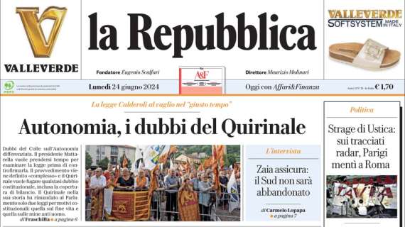 La Repubblica - Italia, punto e basta