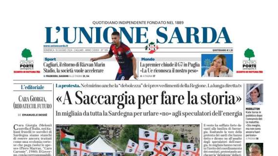 L'Unione Sarda - Italia e Barella, buona la prima