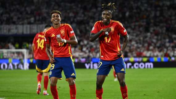 Spagna, sasso-carta-forbici gol e giochi per Yamal e Williams