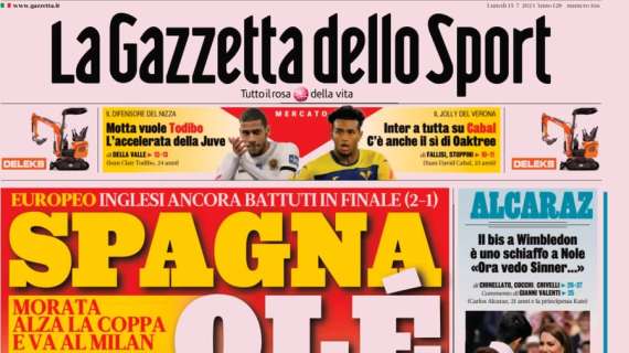 Gazzetta - Spagna olé