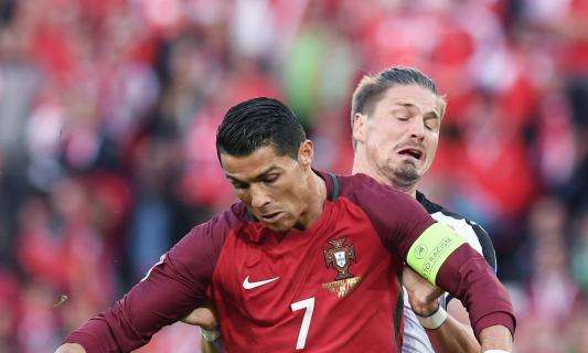 Austria, Prodl punge Ronaldo: "Se è frustrato, vuol dire che abbiamo fatto bene il nostro lavoro"
