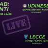 TWITCH - Dalle 17:30 TFC Lab: Focus Udinese + Focus Lecce