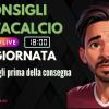 TWITCH - Dalle 18:00 ultimi fantaconsigli 4^ giornata