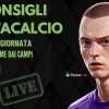 TWITCH - Dalle 18:30 gli ultimi fantaconsigli 6^ giornata 