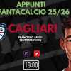 TWITCH - Dalle 19:00 TFC Lab: Focus Cagliari + news per l'asta