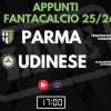 TWITCH - Dalle 17:00 TFC Lab: Primi appunti su Parma e Udinese