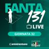 TWITCH - Dalle 18:00 FANTA131 LIVE: Consigli e probabili formazioni 31ª