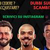 Fantacalcio, dubbi sul mercato di riparazione ? Scrivici su Instagram