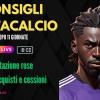 TWITCH - Dalle 18:00 TFC LAB: Valutazione rose e scambi 