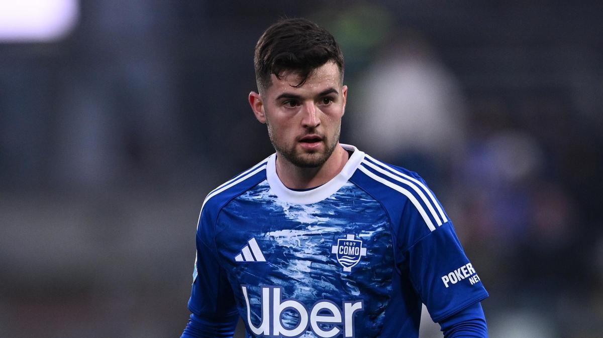 Como, si ferma Baturina contro la Juventus: le condizioni