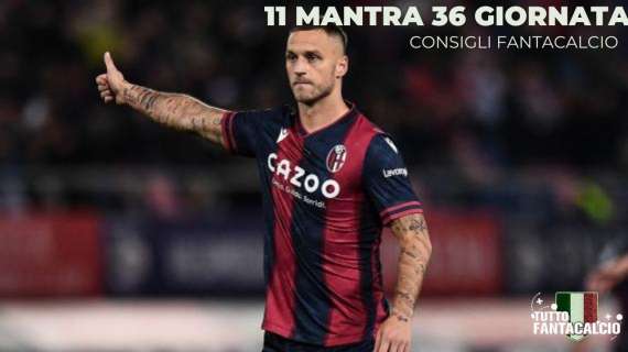 Fantacalcio, 36^ giornata: 11 consigliati in modalità mantra