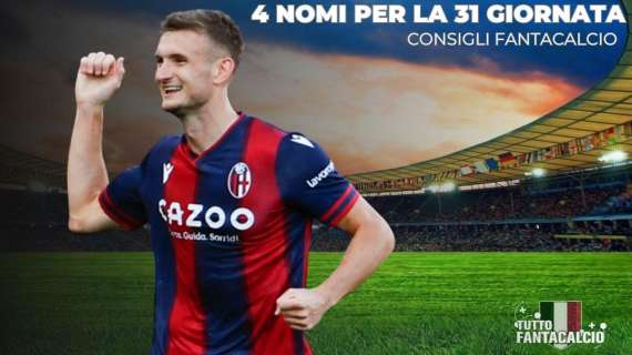 Fantacalcio, 4 nomi da schierare per la 31^ giornata 