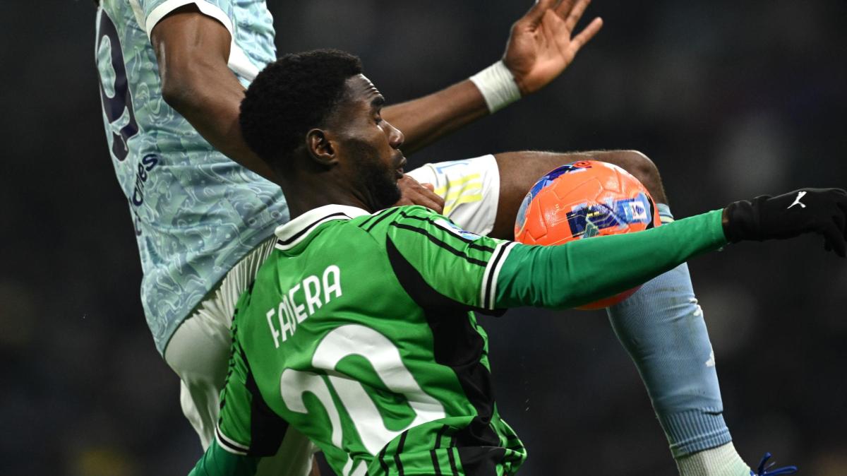 Sassuolo, infortunio Fadera: il comunicato della società