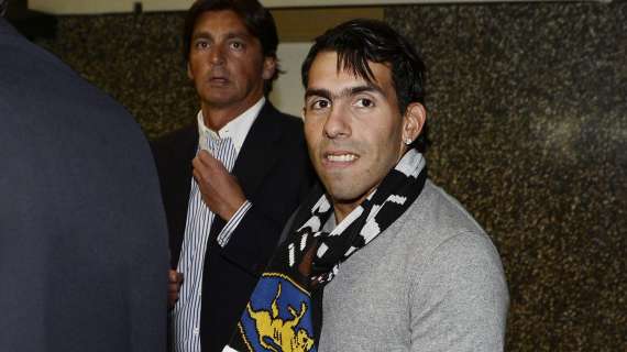 TEVEZ nella sede della Juve 