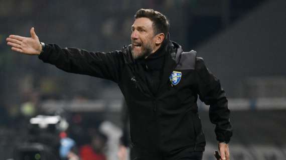 Frosinone - Le parole del tecnico Di Francesco in vista della sfida con l'Inter
