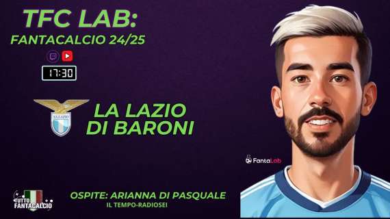 TWITCH - Dalle 17:30 TFC Lab: Focus Lazio + analisi 13a