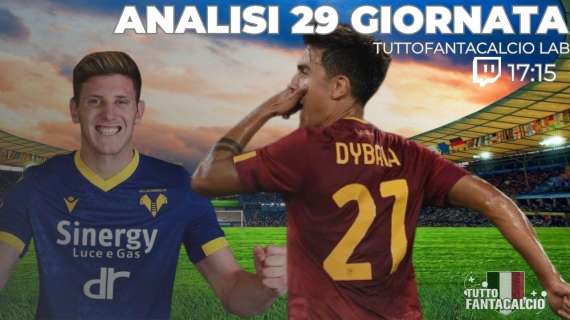 TWITCH - Fantacalcio, Speciale Serie A 29^ giornata 