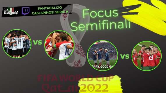 TWITCH - Fantacalcio, focus semifinali mondiali & fantacalcio