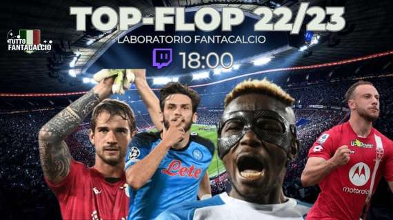 TWITCH - Fantacalcio,  i verdetti Top-Flop 22/23