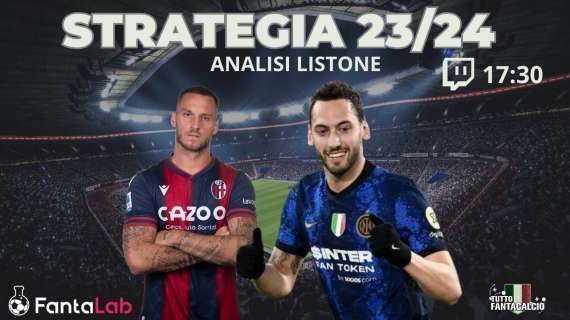 TWITCH - Tuttofantacalcio Lab: Analisi listone 23/24