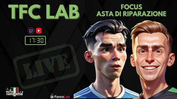 TWITCH - Dalle 17:30 TFC Lab: Valutazione scambi + Fantaconsigli 25^