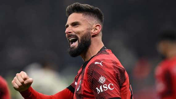 Milan: rientro in gruppo per Giroud e Florenzi