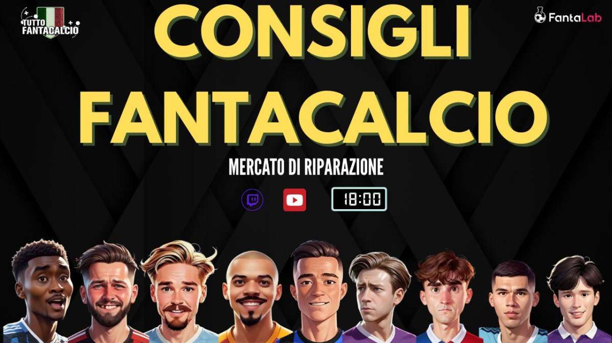 TWITCH - Dalle 18:00 TFC LAB: mercato di riparazione