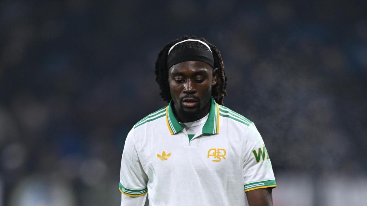 Roma, tegola Koné: lesione al bicipite femorale, ecco i tempi di recupero