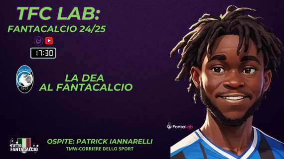 TWITCH - Dalle 17:30 TFC Lab: Focus Atalanta + analisi 16a