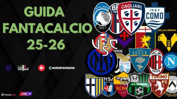 TWITCH - Dalle 11:00 TFC LAB & FANTA131: Guida all'asta 25-26