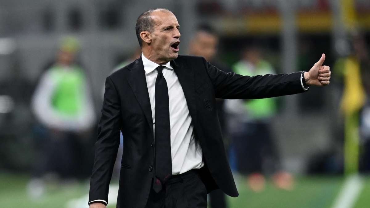 Milan - Allegri: "Tomori a disposizione, Leao e Nkunku in crescita. A sinistra Bartesaghi o Athekame"